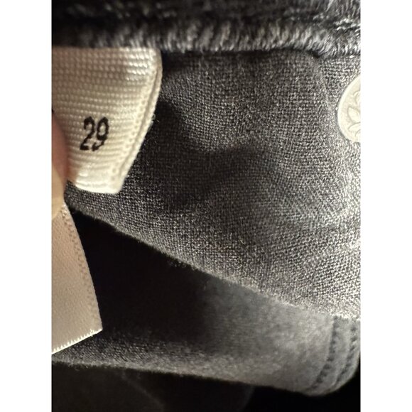 Rag & Bone Jeans Womens 29 Black Denim Baggy Wide Leg Grunge Hip Hop Goth - Picture 11 of 16